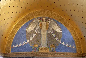 Mosaic painting Fortuna by Joseph Maria Olbrich