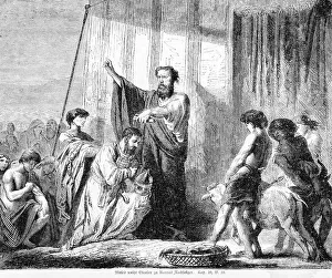 Moses consecrates Eleazar as Aaron's successor