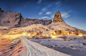 Category Scandinavia Prints: Moskenes, Nordland, Lofoten, Norway, Europe