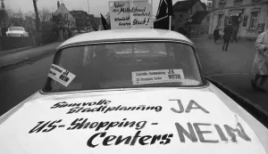 In a motorcade, here in 1968 in Dortmund-Oespel