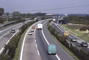 Motorway A 40 80s, Germany, Europe