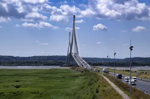 Motorway, Pont de Normandie, Normandy Bridge