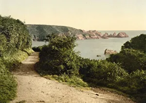 Moulin Huet Bay, Guernsey, British Channel Island