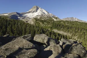 Category Mountain Landscapes Prints: Mount Hood Volcano, eastern flank