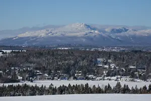 Mount Orford, Orford Mountain range in winter