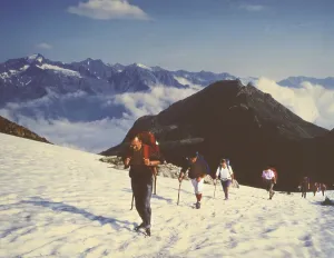 Mountain hiking in the Allgaeu