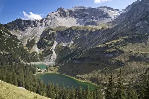 Mountain hiking in the Alps, Bavaria