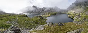 Mountain lakes Wangenitzsee and Kreuzsee