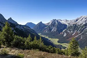 Mountain landscape in autumn