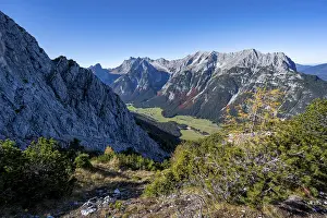 Mountain landscape in autumn