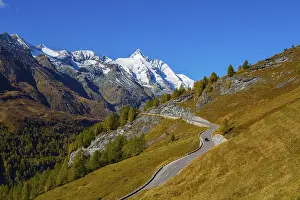 Category Mountain Landscapes Prints: Mountain landscape, Grossglockner High Alpine Road