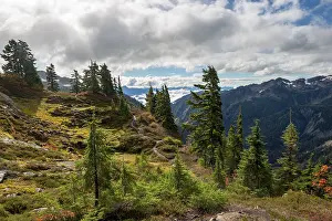 Mountain landscape at Huntoon Point