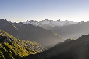 Mountain landscape in morning mood