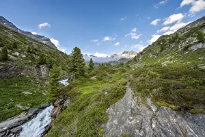 Mountain landscape with mountain stream Zemmbach