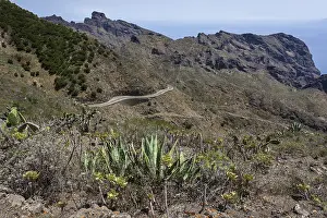 Mountain landscape. View from the observation deck - Mirador Altos de Baracan