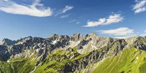 Mountain panorama from Fellhorn