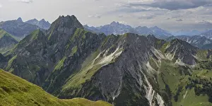 Category Mountain Landscapes Prints: Mountain panorama from Laufbacher-Eckweg to Hoefats