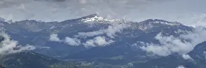 Mountain panorama from Zeigersattel to Hoher Ifen