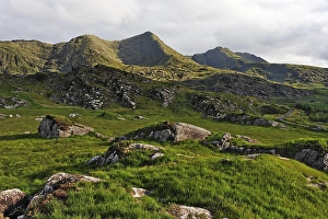 Category Mountain Landscapes Prints: Mountain scenery of the Reeks, Kerry