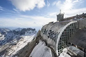 Mountain station at the summit of the Zugspitze