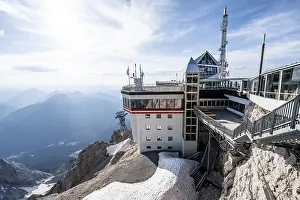 Mountain station of the Tiroler Zugspitzbahn
