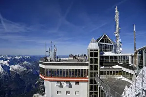 Mountain station of the Zugspitz cable car