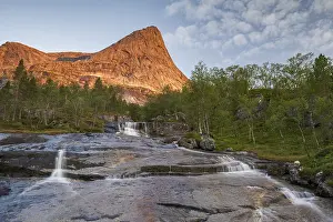 Mountains at the Efjord, near Narvik