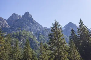 Framed Print : Mountains and forest in autumn Framed Print : Mountains and forest in autumn