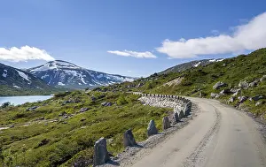 Mountains, Road, Norwegian Landscape Route