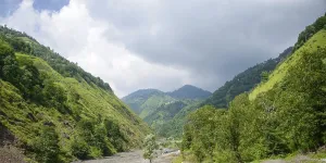 Mountains and Vellay in Nathia Gali