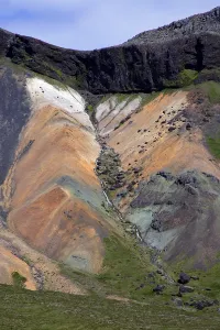 Mountains, West Iceland, Erosion