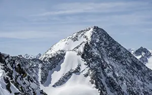 Mountains in winter, Stubai Alps