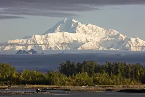 Mt. McKinley as seen from Denali Road in autumn