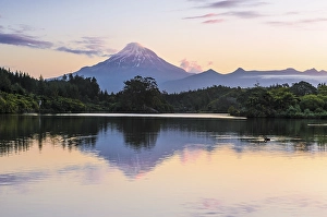 Category Mountain Landscapes Prints: Mt Taranaki, Mt Egmont volcano