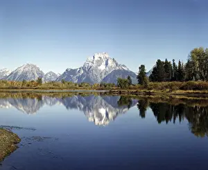Mt.Moran and Oxbow Bend in Wyoming