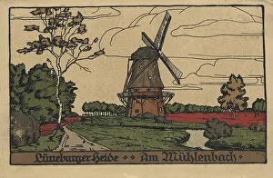 Am Muehlenbach in the Lueneburger Heide