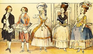 Muenchener Bilderbogen, costumes