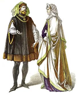 Muenchener Bilderbogen, costumes