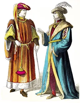 Muenchener Bilderbogen, Costumes