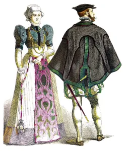 Muenchener Bilderbogen, Costumes
