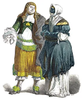 Muenchener Bilderbogen, Costumes