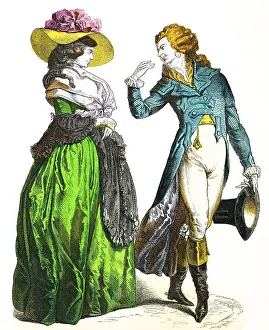 Muenchener Bilderbogen, costumes