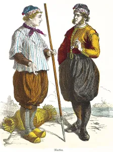 Muenchener Bilderbogen, costumes