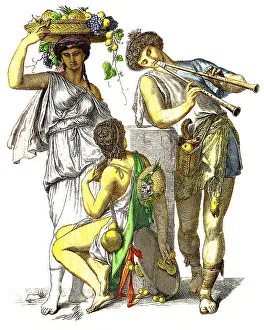 Muenchener Bilderbogen, Costumes
