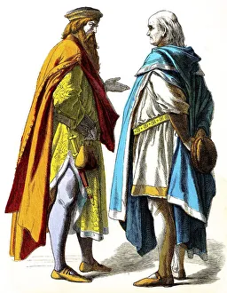 Muenchener Bilderbogen, Costumes