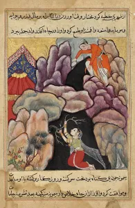 Mukhtar throws his woman Maimuna into the pit