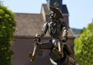 Munchausen figure, The Ride on the Cannonball