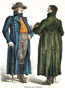 Munich picture sheet, costumes