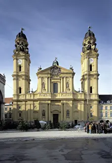 Munich, Theatine Church/ west facade