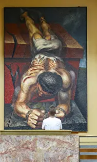 Mural by David Alfaro Siqueiros